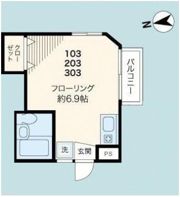 TCRE早稲田の間取り画像