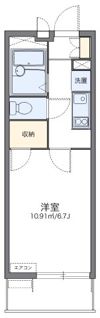 レオパレスエクセルケンSixの間取り画像