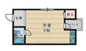 リバーサイド松屋町の間取り画像