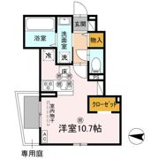 メルベーユトリシアの間取り画像