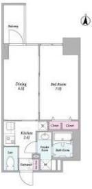 コンフォリア・リヴ新大阪WESTの間取り画像