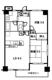 タートルクレインふじみ野の間取り画像