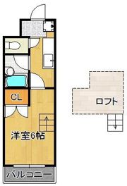 エスズインの間取り画像