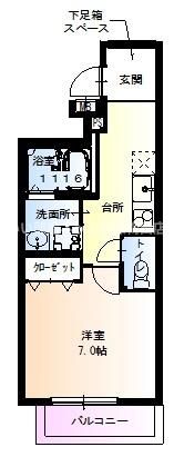 フジパレス柴島Ⅱ番館の間取り画像