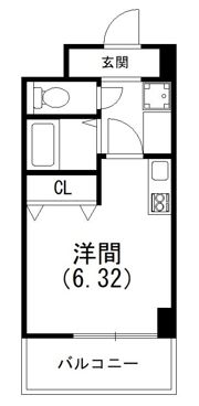英和マンション龍禅寺の間取り画像