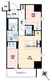 デュオステージ横濱伊勢佐木の間取り画像