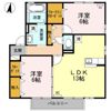 メルベーユ C棟の間取り画像