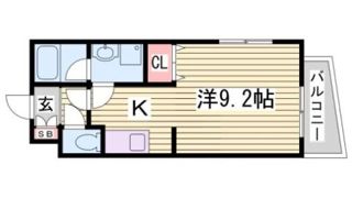 ハイトピア神戸北Ⅰの間取り画像