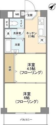 サンヒルズ赤塚の間取り画像