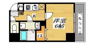 レクシア京橋の間取り画像