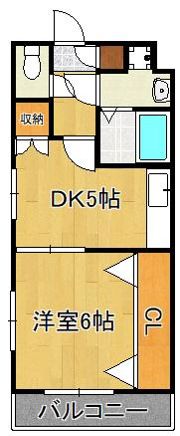 リファレンス小倉の間取り画像
