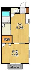 ドゥソレイユ21 A棟の間取り画像