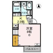 ロイヤルファミール Cの間取り画像