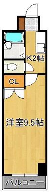 ウインズ竪町の間取り画像