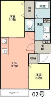 プレシャス神崎川の間取り画像