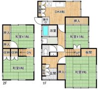 西津田8丁目貸家の間取り画像