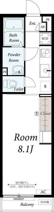 リブリ・H2OⅡの間取り画像