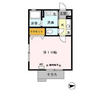 メゾンヴェールNⅢの間取り画像