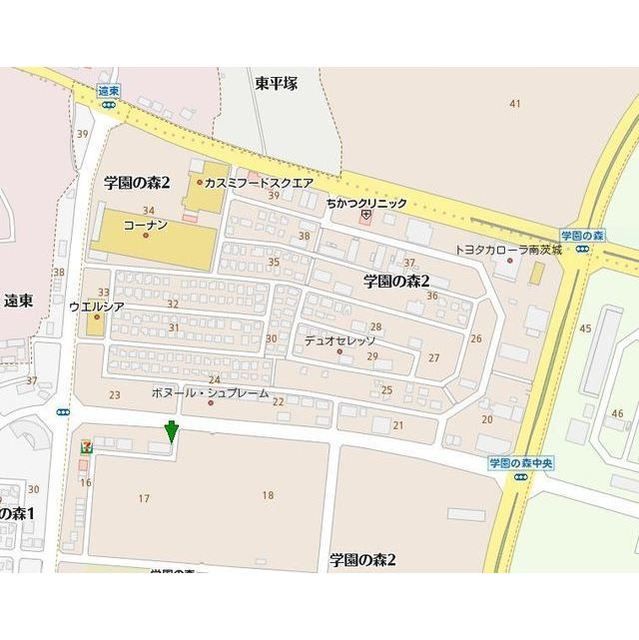 近くに施設あり