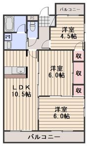 フォートレス藤崎の間取り画像