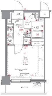 GENOVIA西川口Ⅱの間取り画像