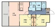 Nーwestの間取り画像
