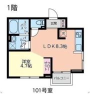 カーサ コンフォルトの間取り画像