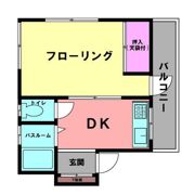 KGアパートの間取り画像