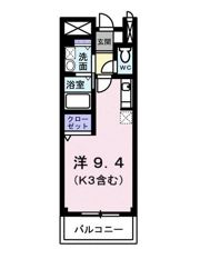フラワー四季Ⅱの間取り画像