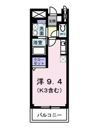 フラワー四季Ⅱの間取り画像