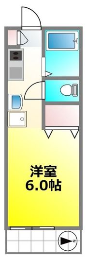 クレストコートフローラルの間取り画像