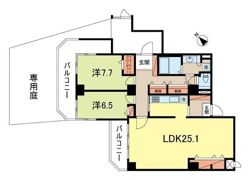エンブレム荻窪台の間取り画像