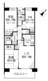 ガーデナヴィルマグノリア市川妙典の間取り画像