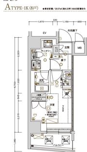 クレストタップ川崎Ⅱの間取り画像