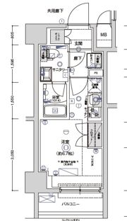 クレストタップ川崎Ⅰの間取り画像