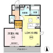 ルピナス A棟の間取り画像
