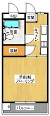 メープルハイムの間取り画像