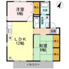 フロール大広 A棟の間取り画像