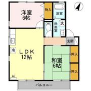 フロール大広 A棟の間取り画像