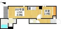 GRANDTIC LUKE瓢箪山の間取り画像