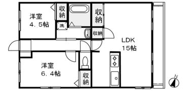 ノネット東野の間取り画像