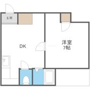 ASTERI JOTO(旧武田第3マンション)の間取り画像