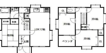 カサレ・ソレイユ北2の間取り画像