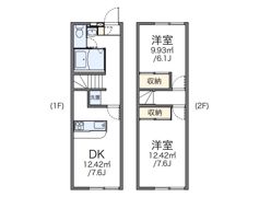 レオパレス東の間取り画像