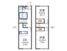 レオパレス東の間取り画像