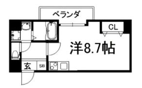 サンカノン御所西の間取り画像