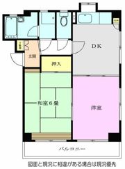 グランドール和光の間取り画像