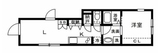 三ノ輪レーベルブルームの間取り画像