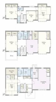 塩焼三丁目戸建の間取り画像