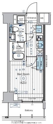 MAXIV横浜吉野町TREの間取り画像